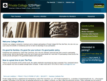 Tablet Screenshot of member.privatecollege529.com